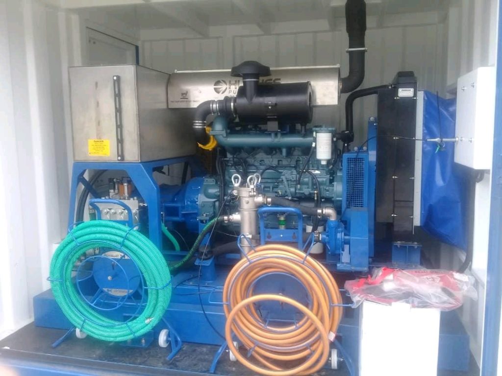 Ultra High Pressure Hydroblasting Cutting Kemxx Nigeria Limited